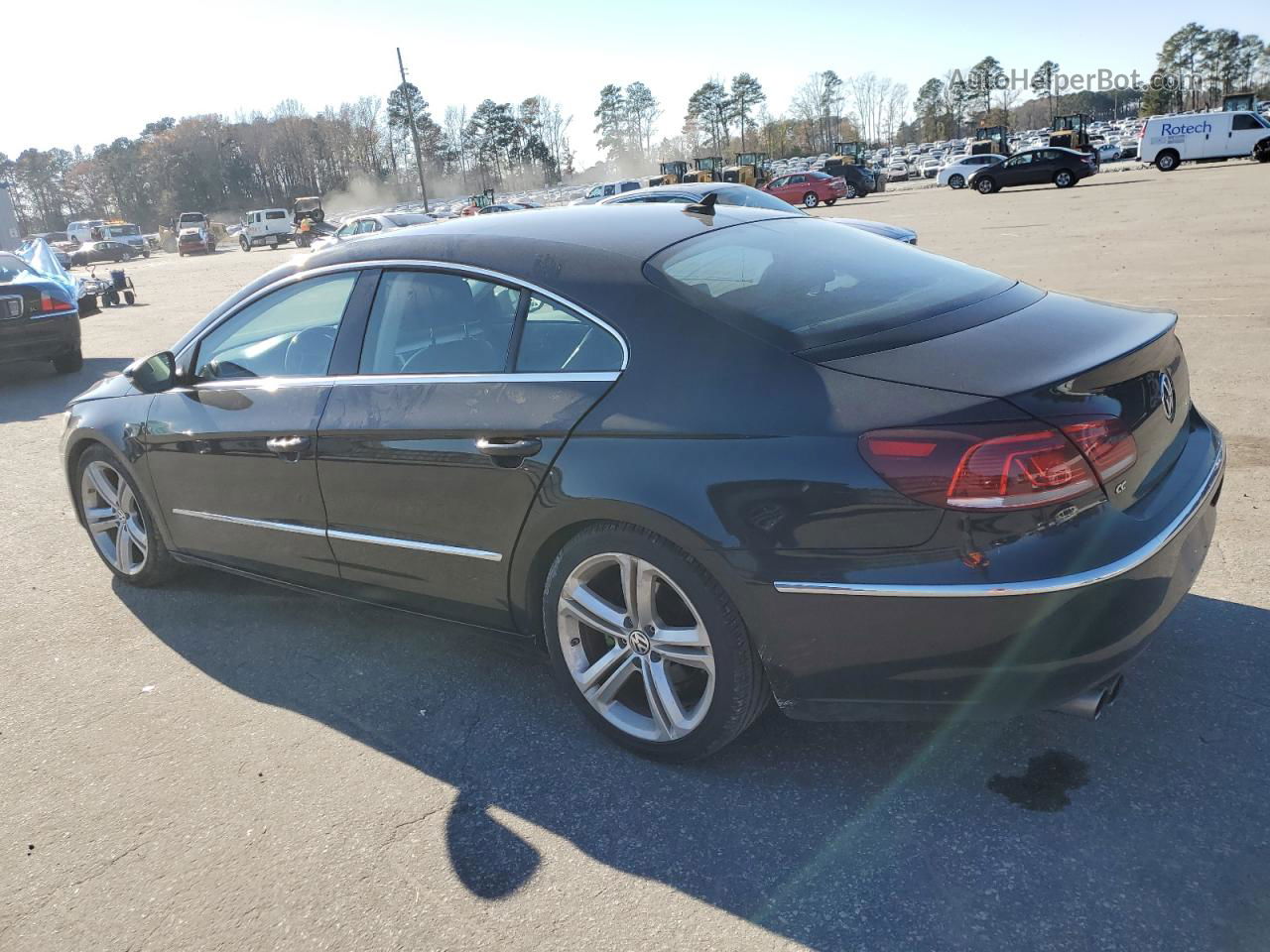 2013 Volkswagen Cc Sport Black vin: WVWBN7AN4DE514777