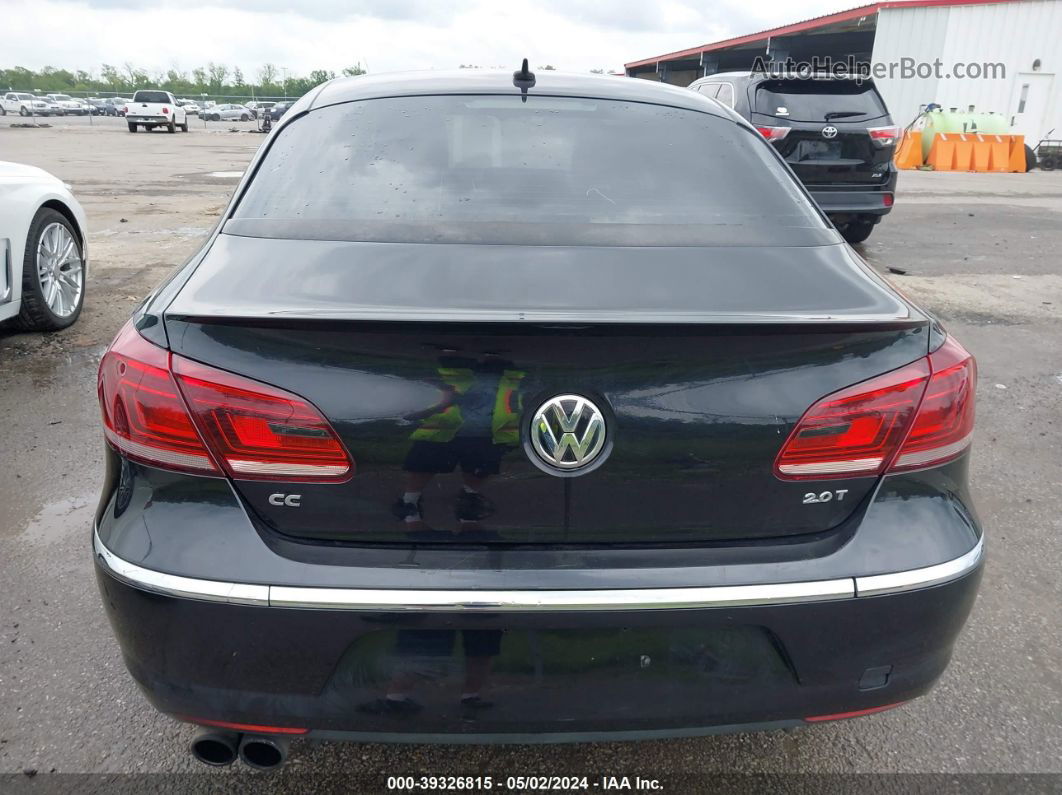 2013 Volkswagen Cc 2.0t Sport Plus Черный vin: WVWBN7AN4DE523642