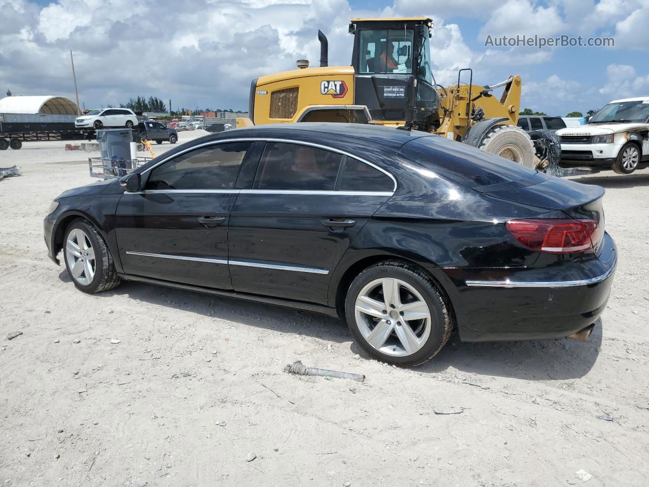 2013 Volkswagen Cc Sport Black vin: WVWBN7AN4DE536357