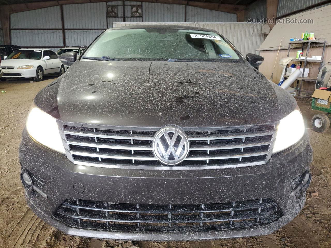 2014 Volkswagen Cc Sport Brown vin: WVWBN7AN4EE502095