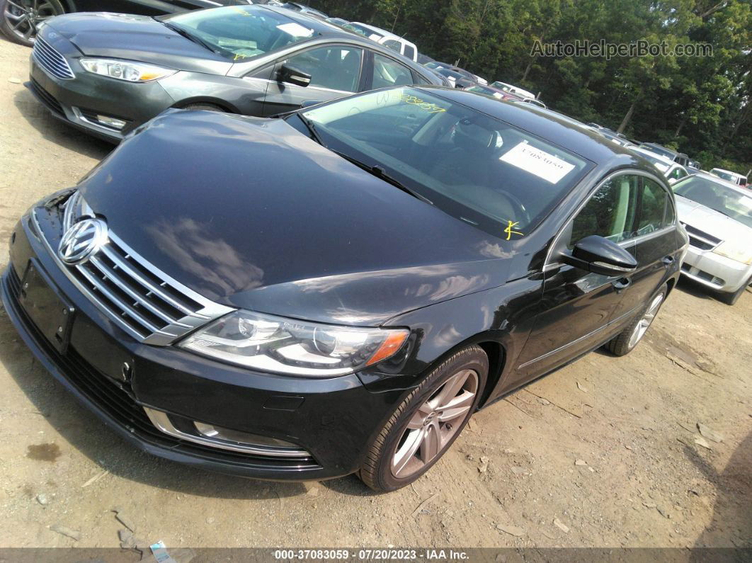 2014 Volkswagen Cc Sport/r-line Черный vin: WVWBN7AN4EE507443