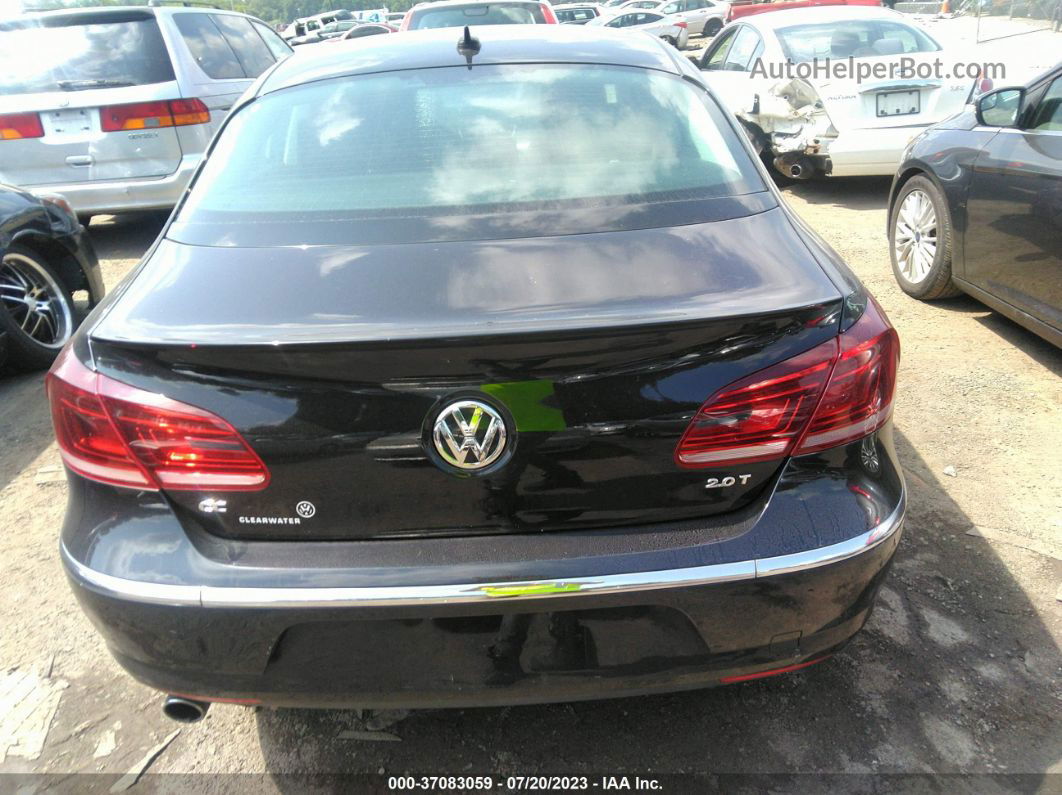 2014 Volkswagen Cc Sport/r-line Черный vin: WVWBN7AN4EE507443