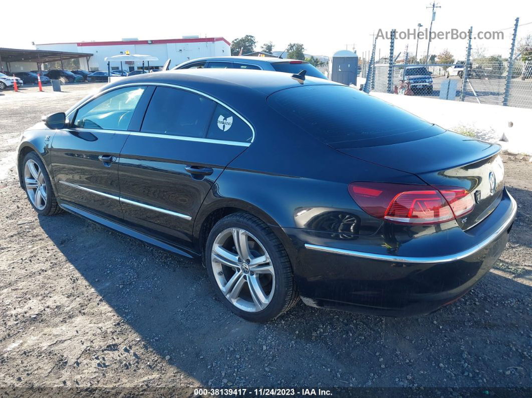 2014 Volkswagen Cc 2.0t R-line Black vin: WVWBN7AN4EE526834