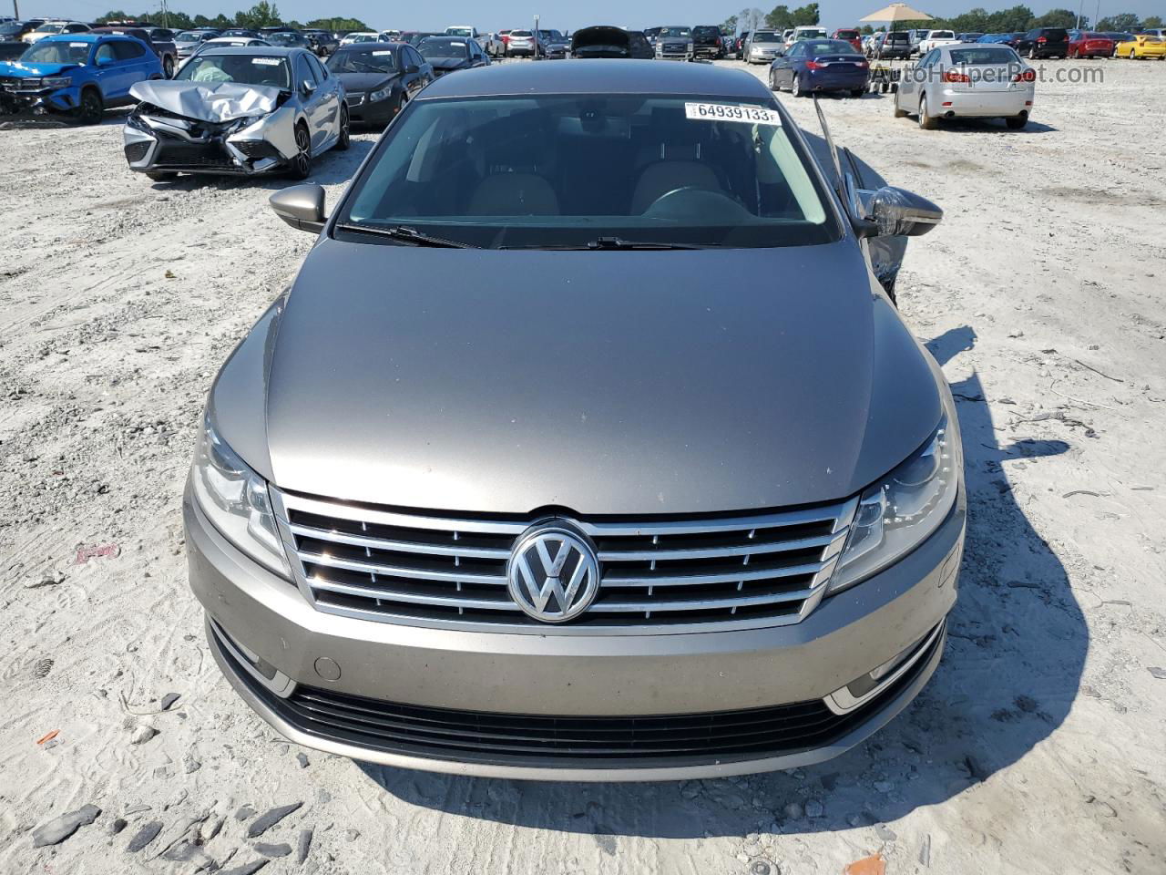 2014 Volkswagen Cc Sport Silver vin: WVWBN7AN4EE530527