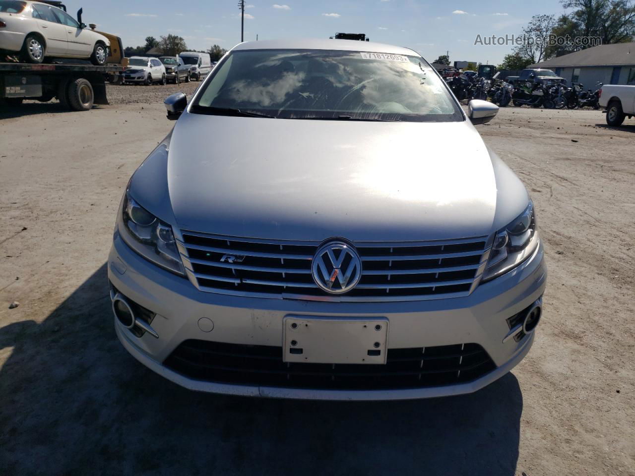 2016 Volkswagen Cc Base Silver vin: WVWBN7AN4GE504853