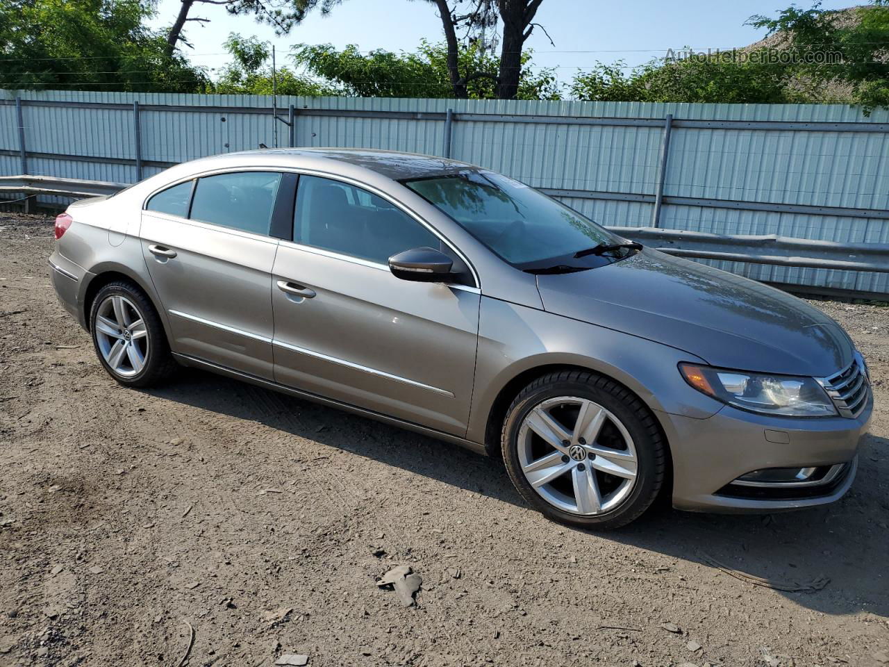 2013 Volkswagen Cc Sport Silver vin: WVWBN7AN5DE503075