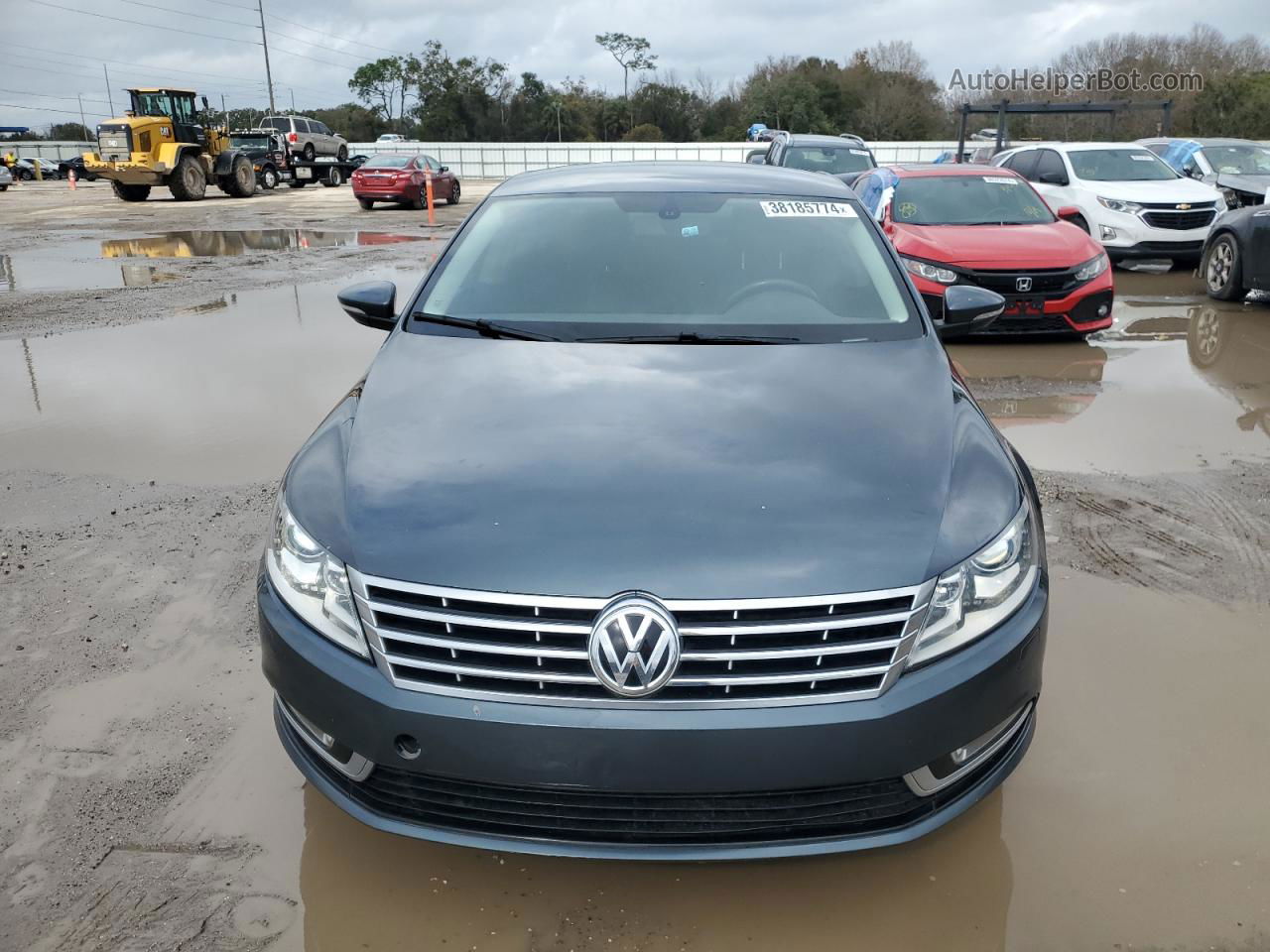 2014 Volkswagen Cc Sport Синий vin: WVWBN7AN5EE507872