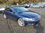 2014 Volkswagen Cc Sport Blue vin: WVWBN7AN5EE526731