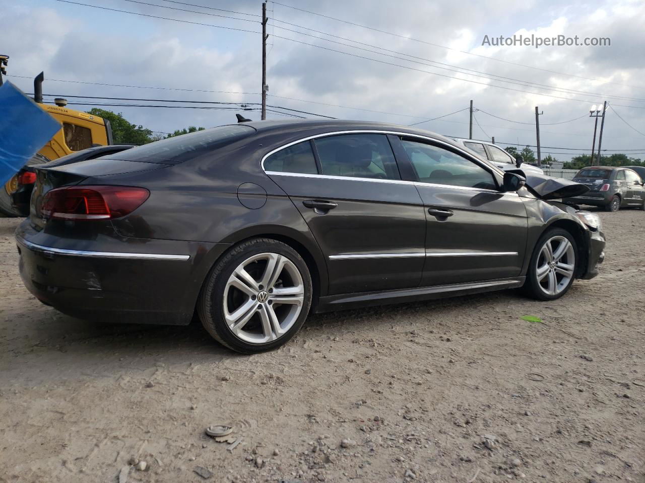 2016 Volkswagen Cc Base Brown vin: WVWBN7AN5GE518292