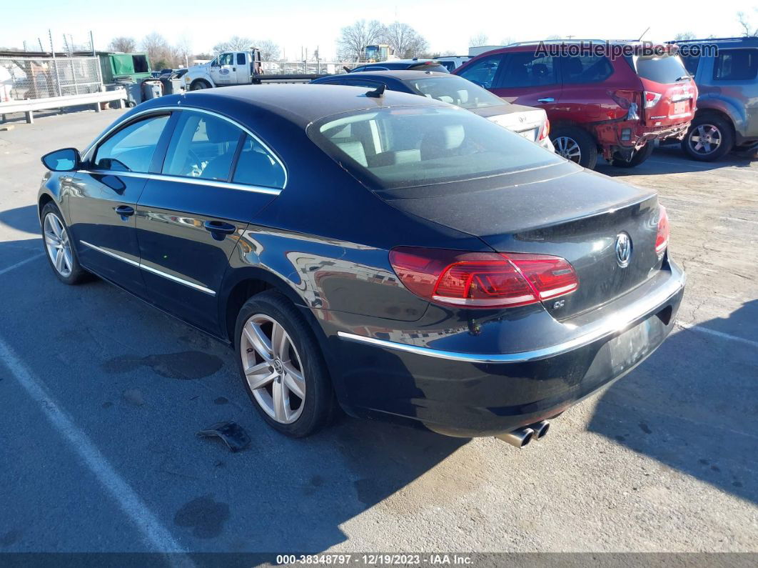 2013 Volkswagen Cc 2.0t Sport Black vin: WVWBN7AN6DE504722