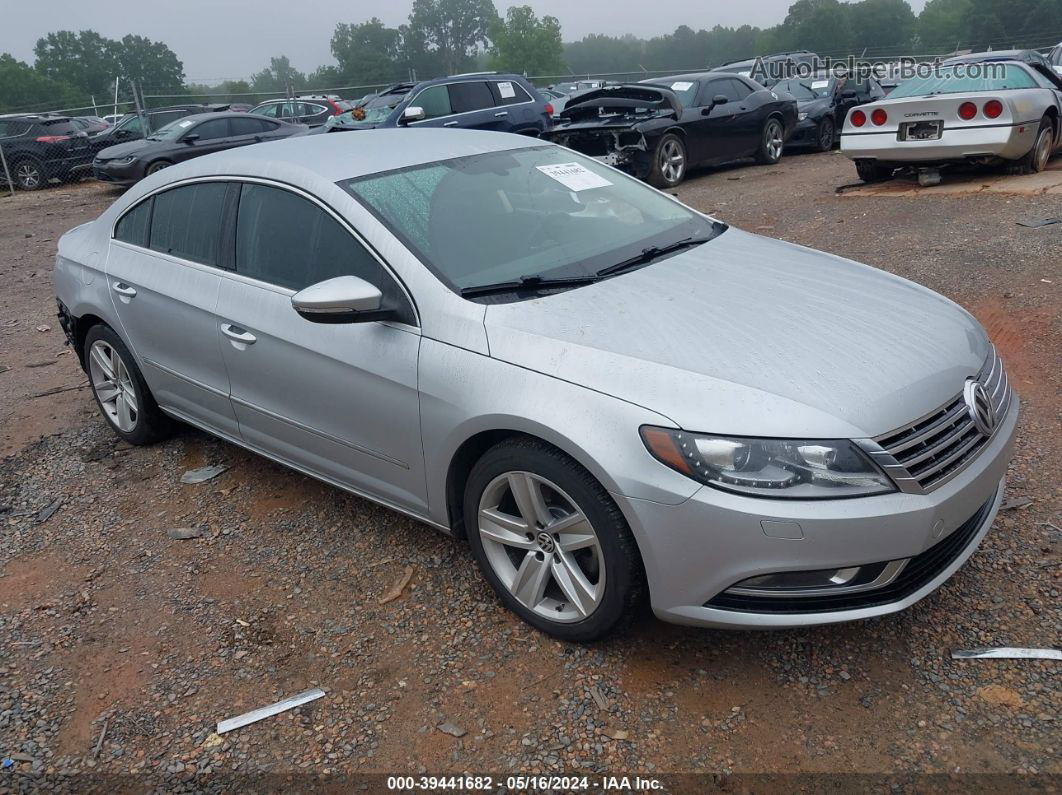 2013 Volkswagen Cc 2.0t Sport Silver vin: WVWBN7AN6DE507765