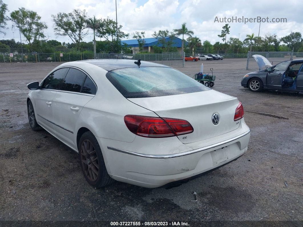 2013 Volkswagen Cc Sport Plus Белый vin: WVWBN7AN6DE508320