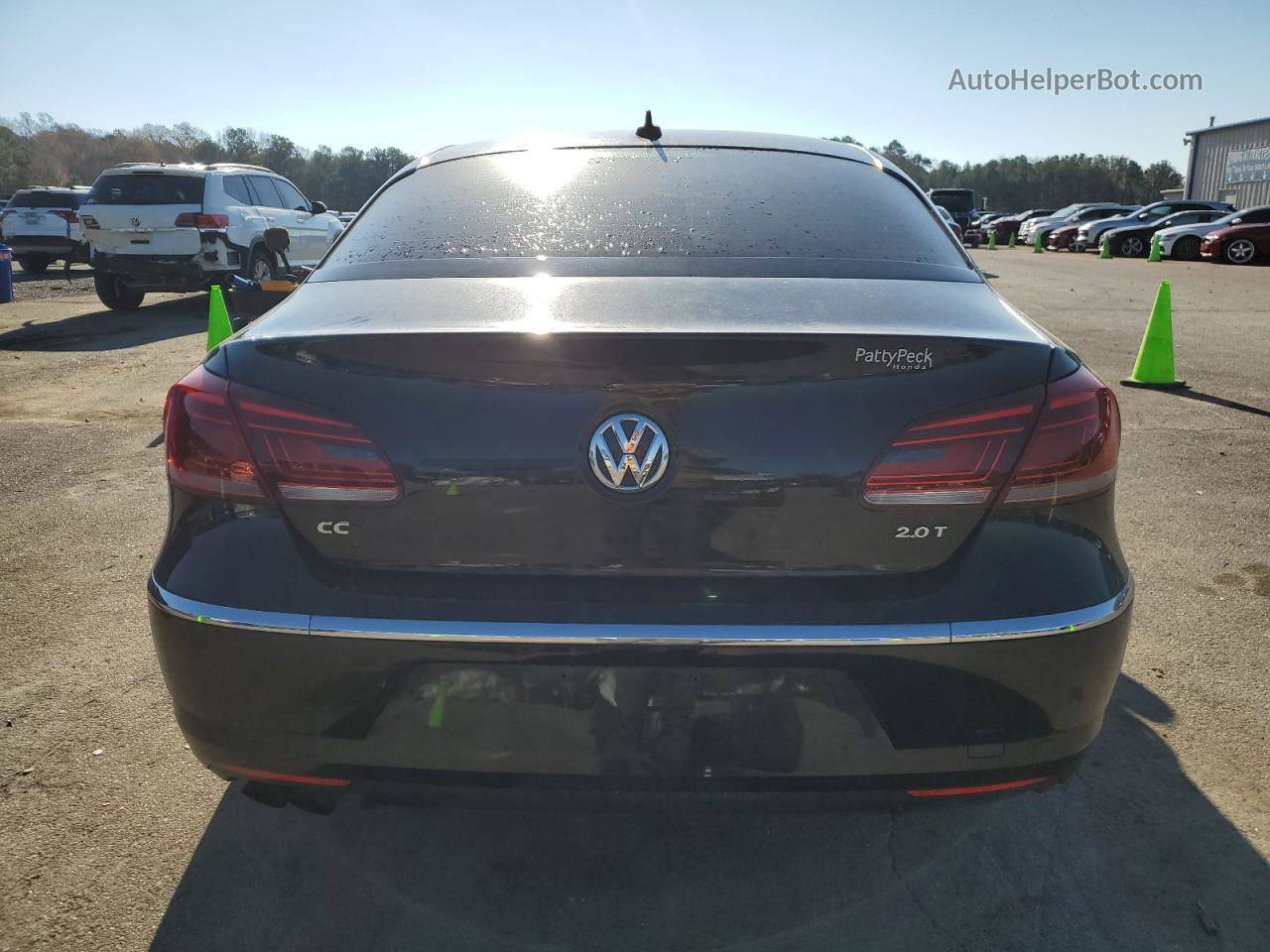 2013 Volkswagen Cc Sport Черный vin: WVWBN7AN6DE563978