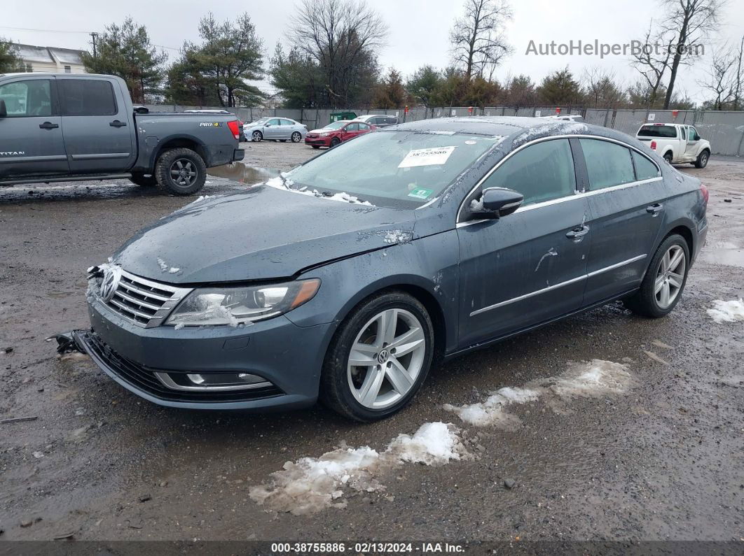 2014 Volkswagen Cc 2.0t Sport Gray vin: WVWBN7AN6EE518282