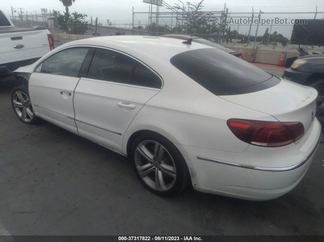 2014 Volkswagen Cc R-line White vin: WVWBN7AN6EE534708