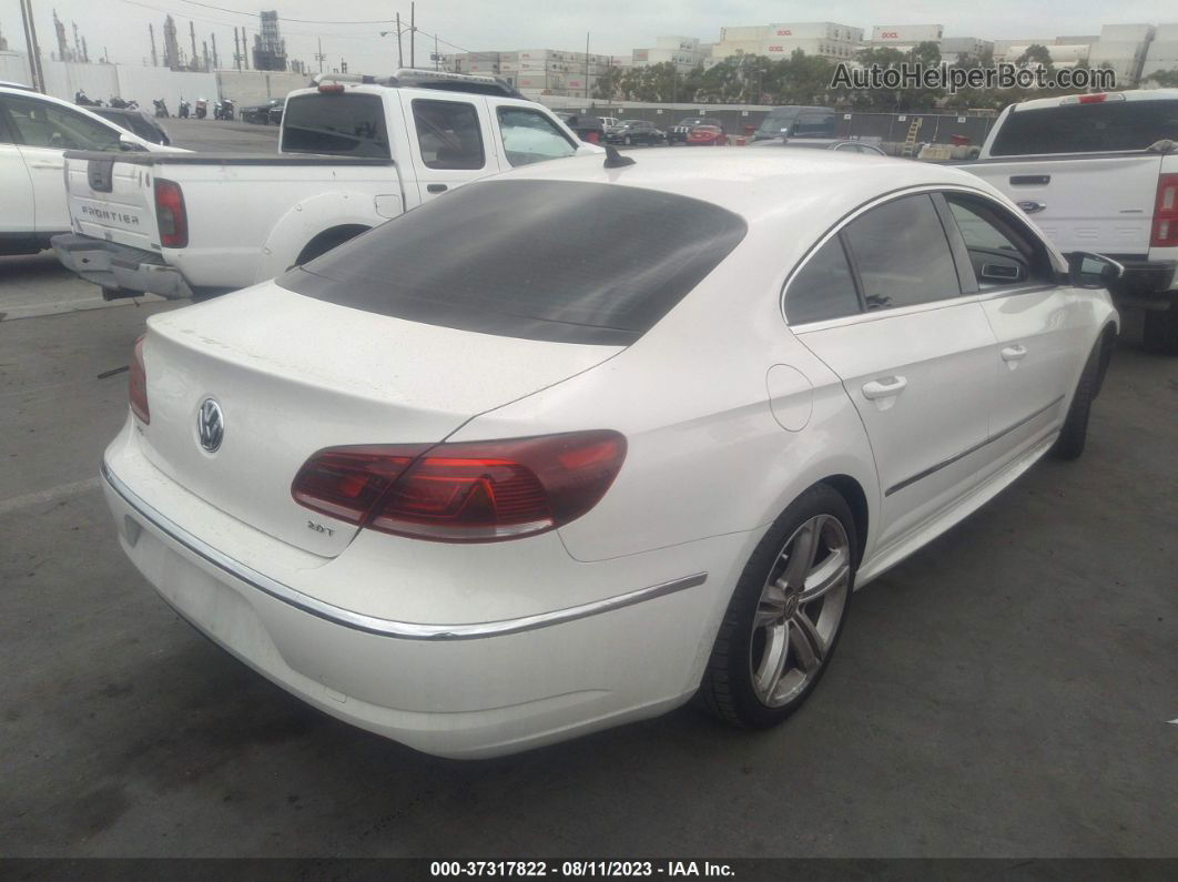 2014 Volkswagen Cc R-line White vin: WVWBN7AN6EE534708