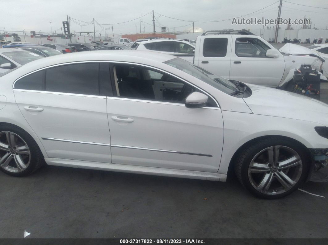 2014 Volkswagen Cc R-line Белый vin: WVWBN7AN6EE534708