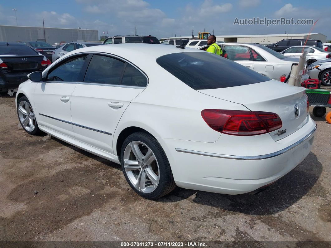 2016 Volkswagen Cc R-line White vin: WVWBN7AN6GE502957