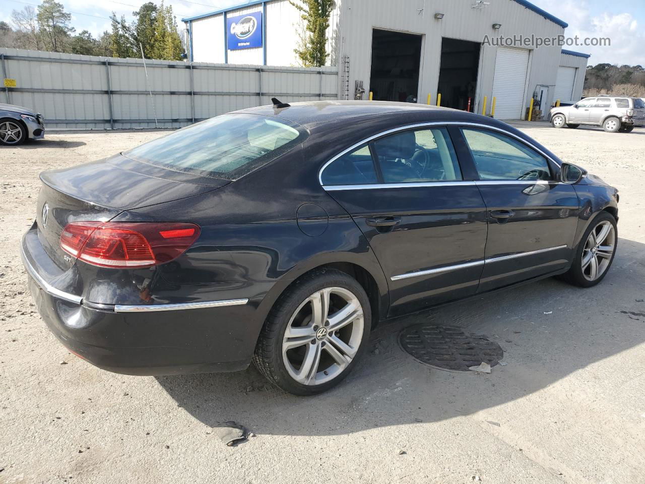 2013 Volkswagen Cc Sport Black vin: WVWBN7AN7DE513865