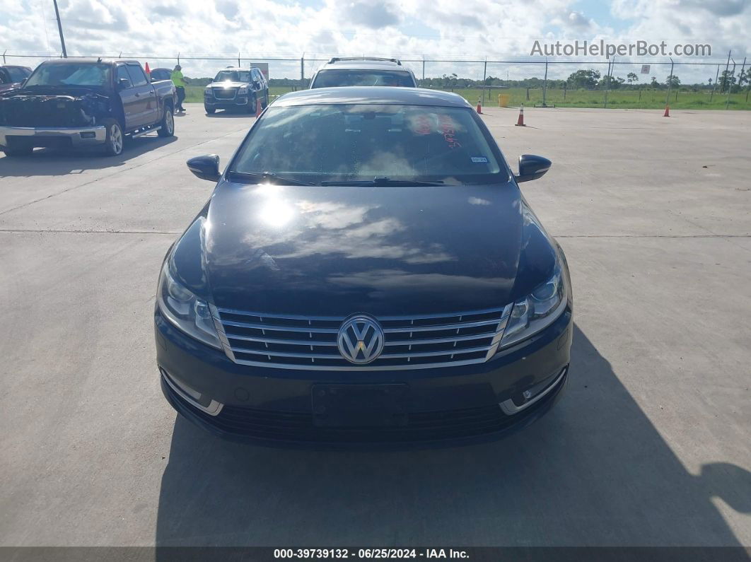 2013 Volkswagen Cc 2.0t Sport Plus Black vin: WVWBN7AN7DE514305