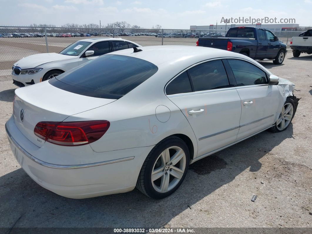 2013 Volkswagen Cc 2.0t Sport Белый vin: WVWBN7AN7DE515700