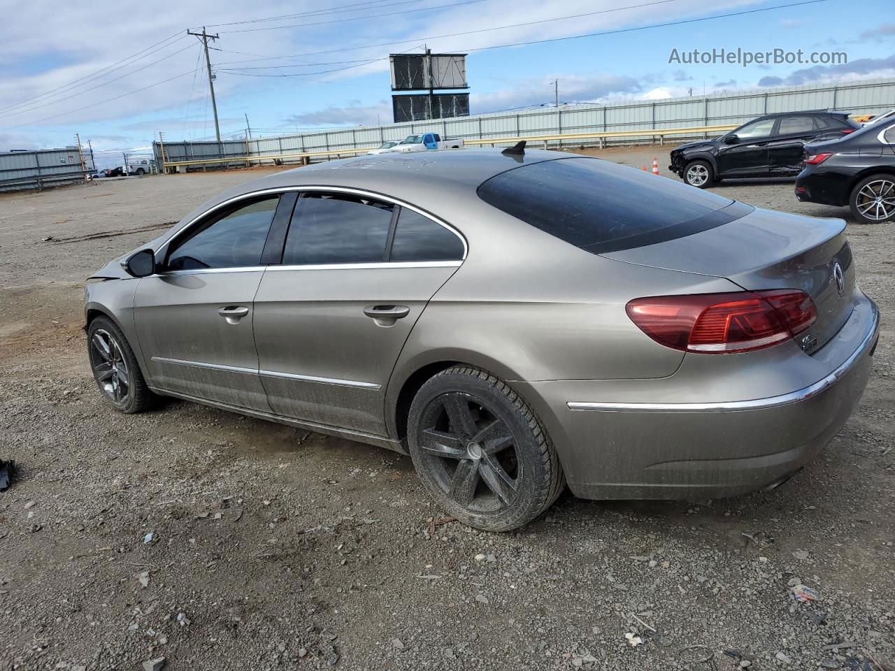 2013 Volkswagen Cc Sport Silver vin: WVWBN7AN7DE549233