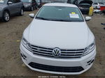 2014 Volkswagen Cc 2.0t R-line White vin: WVWBN7AN7EE507047