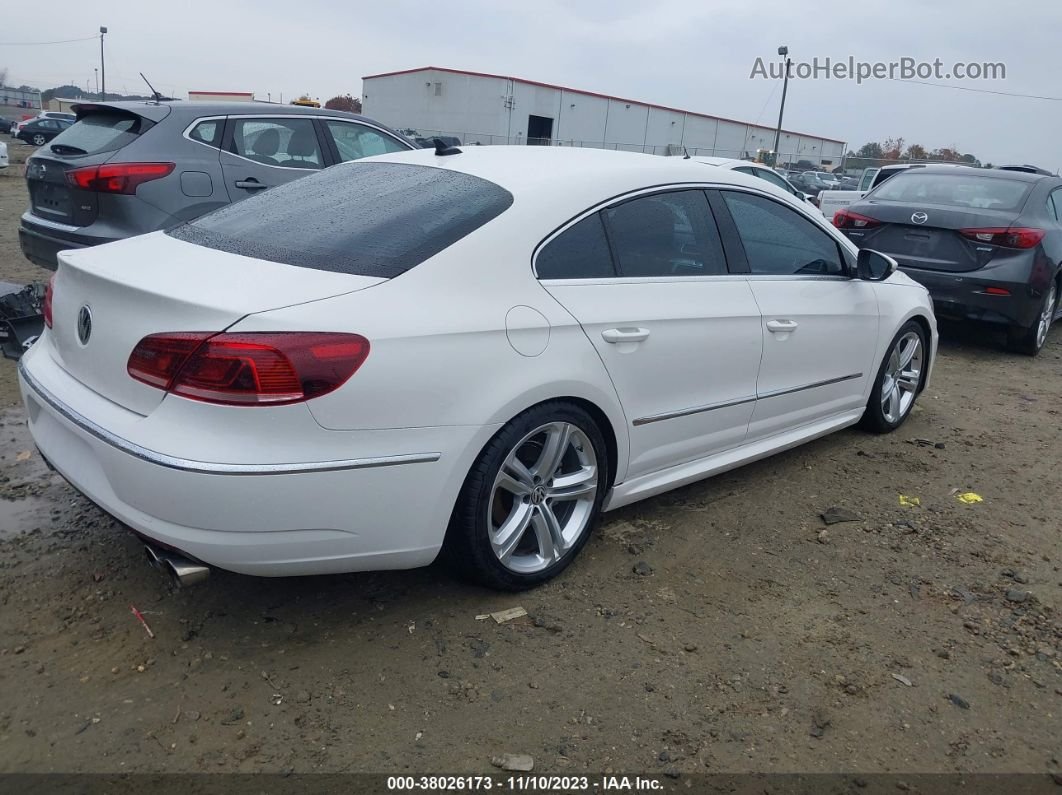 2014 Volkswagen Cc 2.0t R-line Белый vin: WVWBN7AN7EE507047