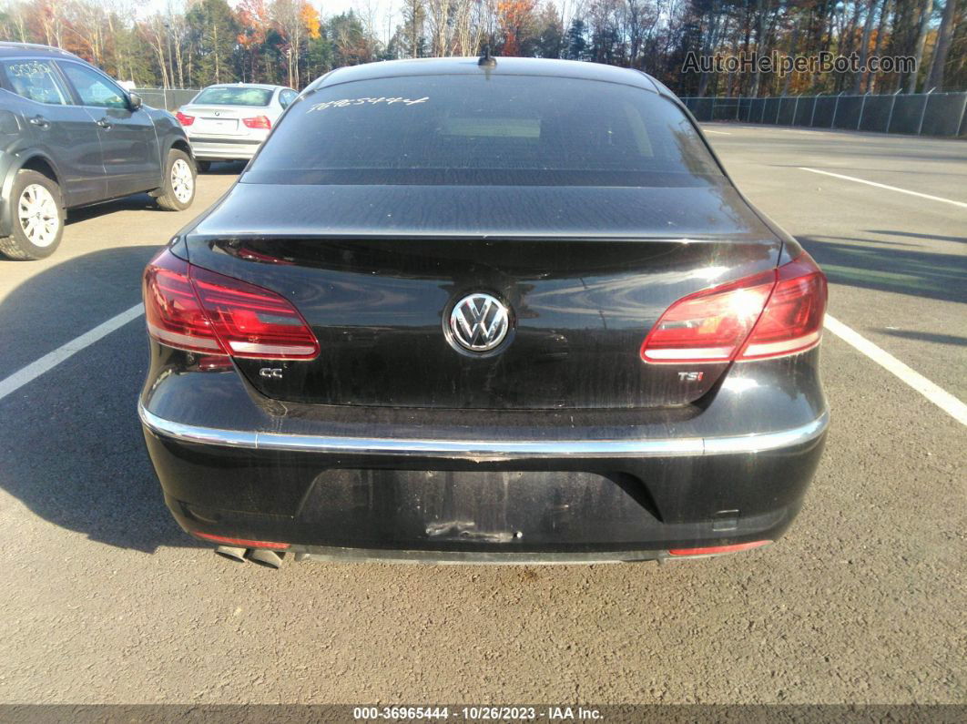 2016 Volkswagen Cc 2.0t R-line Black vin: WVWBN7AN7GE520299