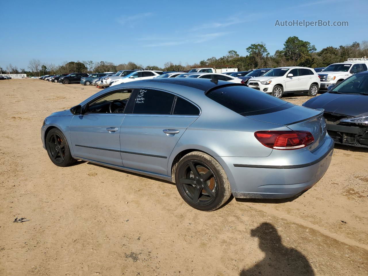 2013 Volkswagen Cc Sport Gray vin: WVWBN7AN8DE506911