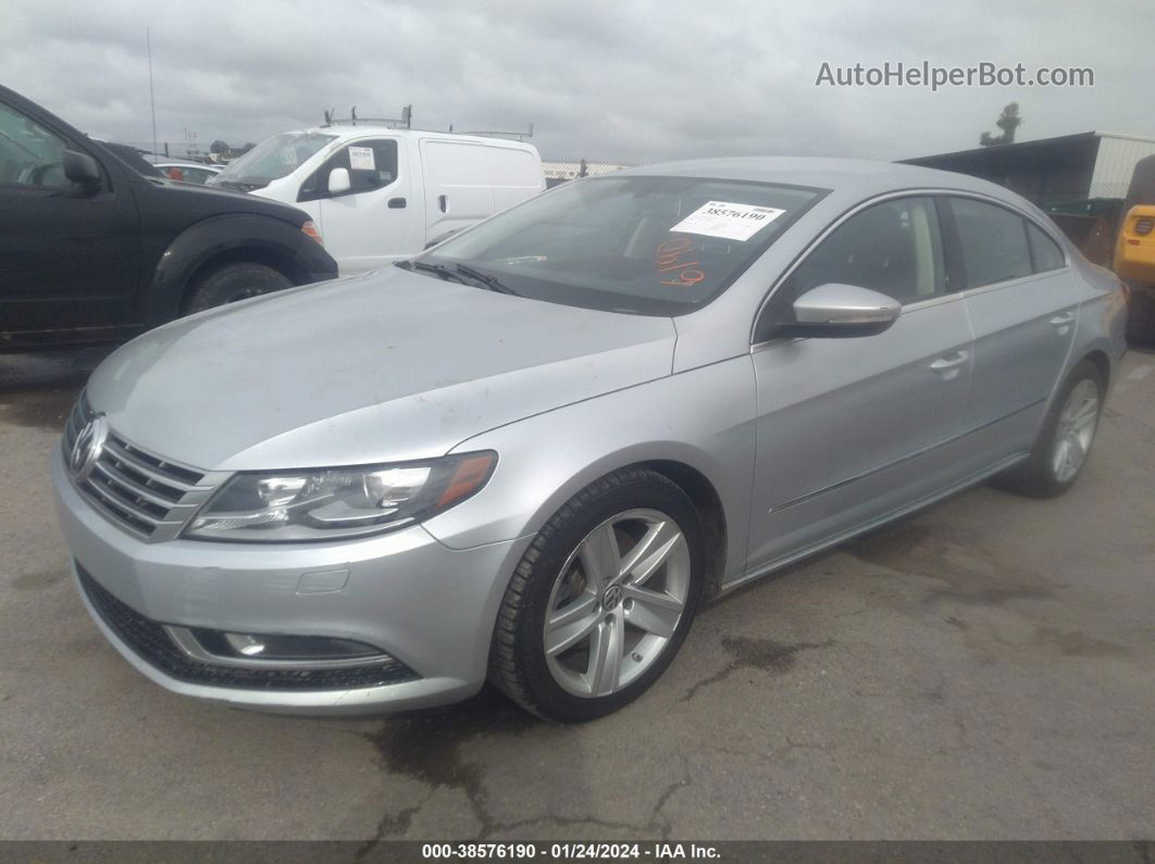 2013 Volkswagen Cc 2.0t Sport Silver vin: WVWBN7AN8DE536152