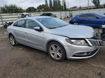 2013 Volkswagen Cc Sport Silver vin: WVWBN7AN8DE557423