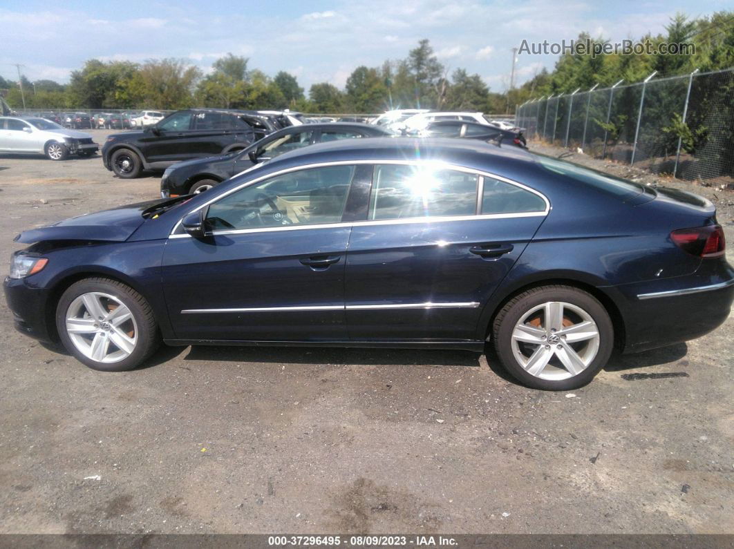 2013 Volkswagen Cc R-line/sport/sport Plus Blue vin: WVWBN7AN9DE505668