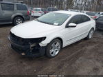 2013 Volkswagen Cc 2.0t Sport White vin: WVWBN7AN9DE512345