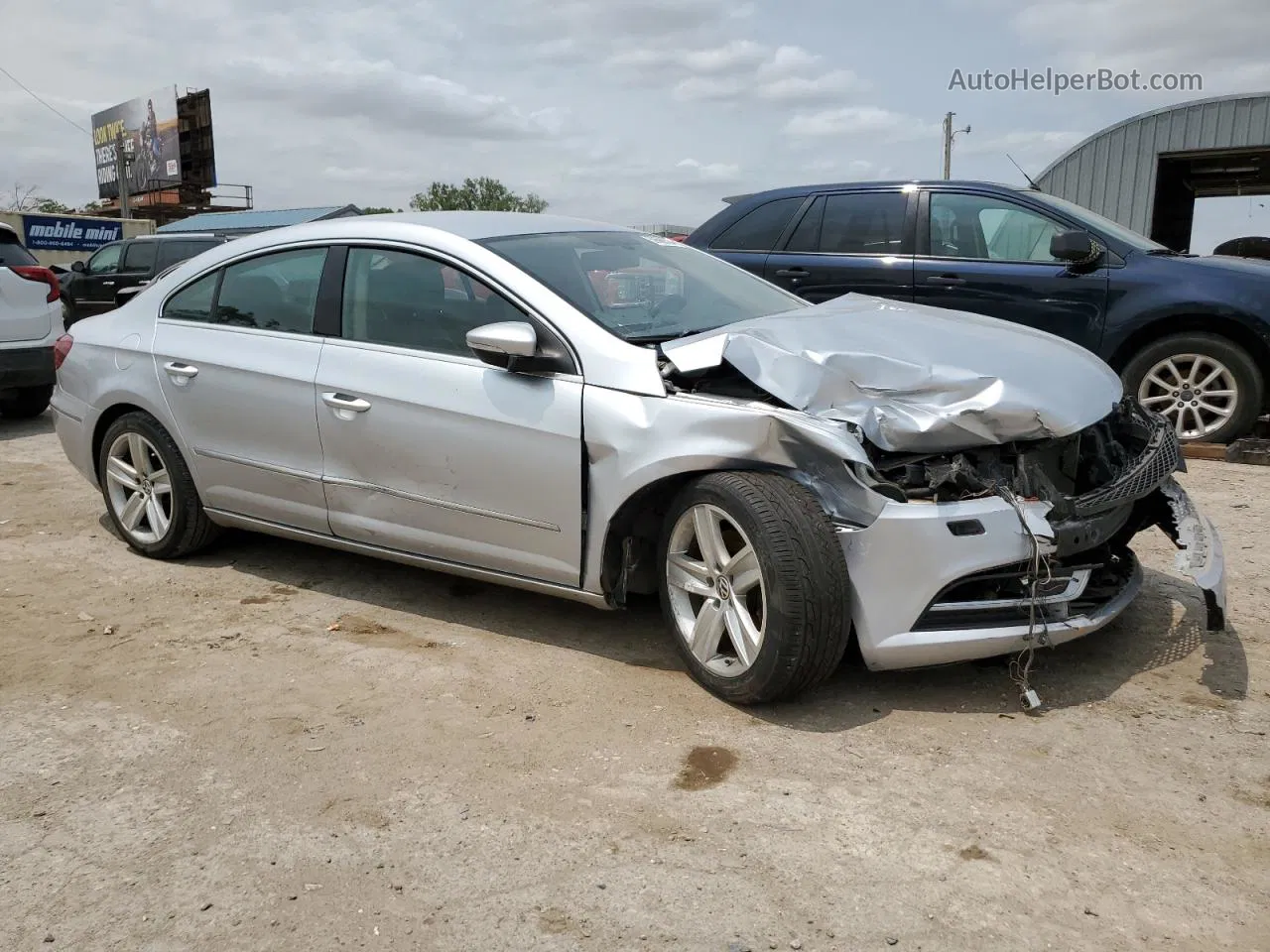 2013 Volkswagen Cc Sport Серебряный vin: WVWBN7AN9DE517397