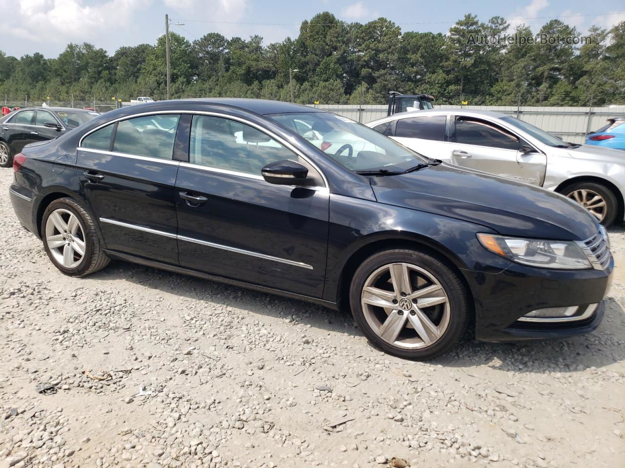 2014 Volkswagen Cc Sport Black vin: WVWBN7AN9EE502450