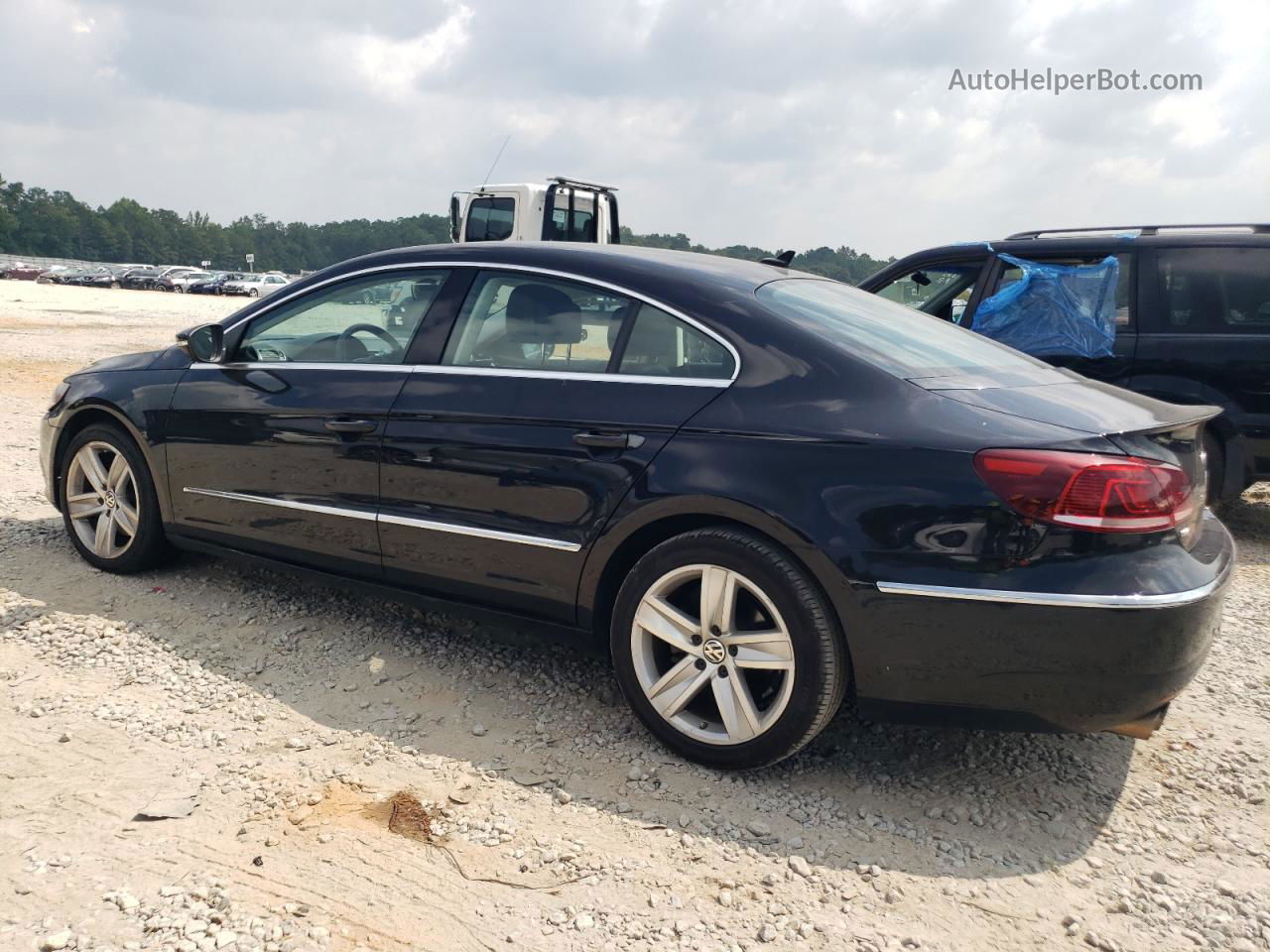 2014 Volkswagen Cc Sport Black vin: WVWBN7AN9EE502450