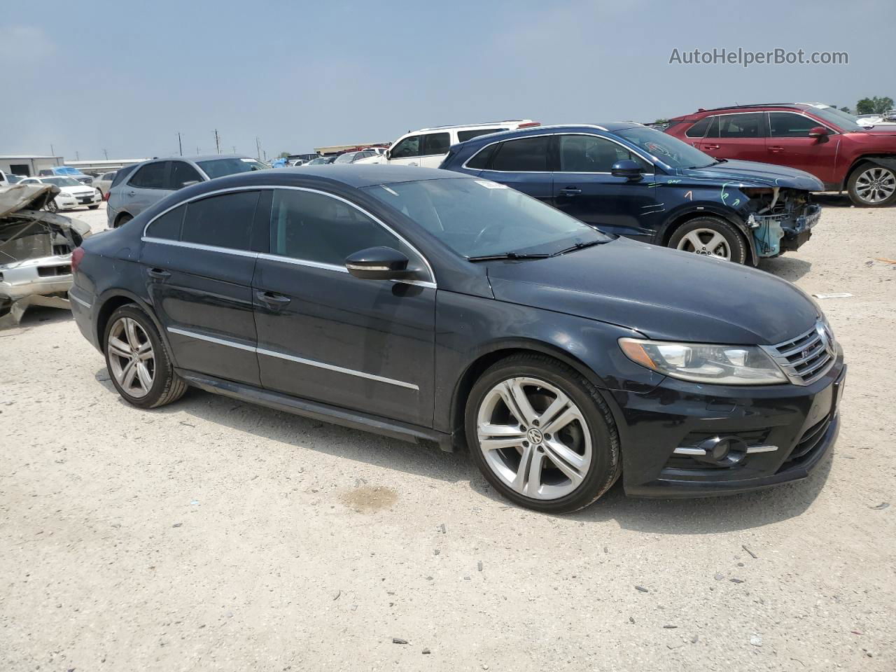 2014 Volkswagen Cc Sport Угольный vin: WVWBN7AN9EE531883