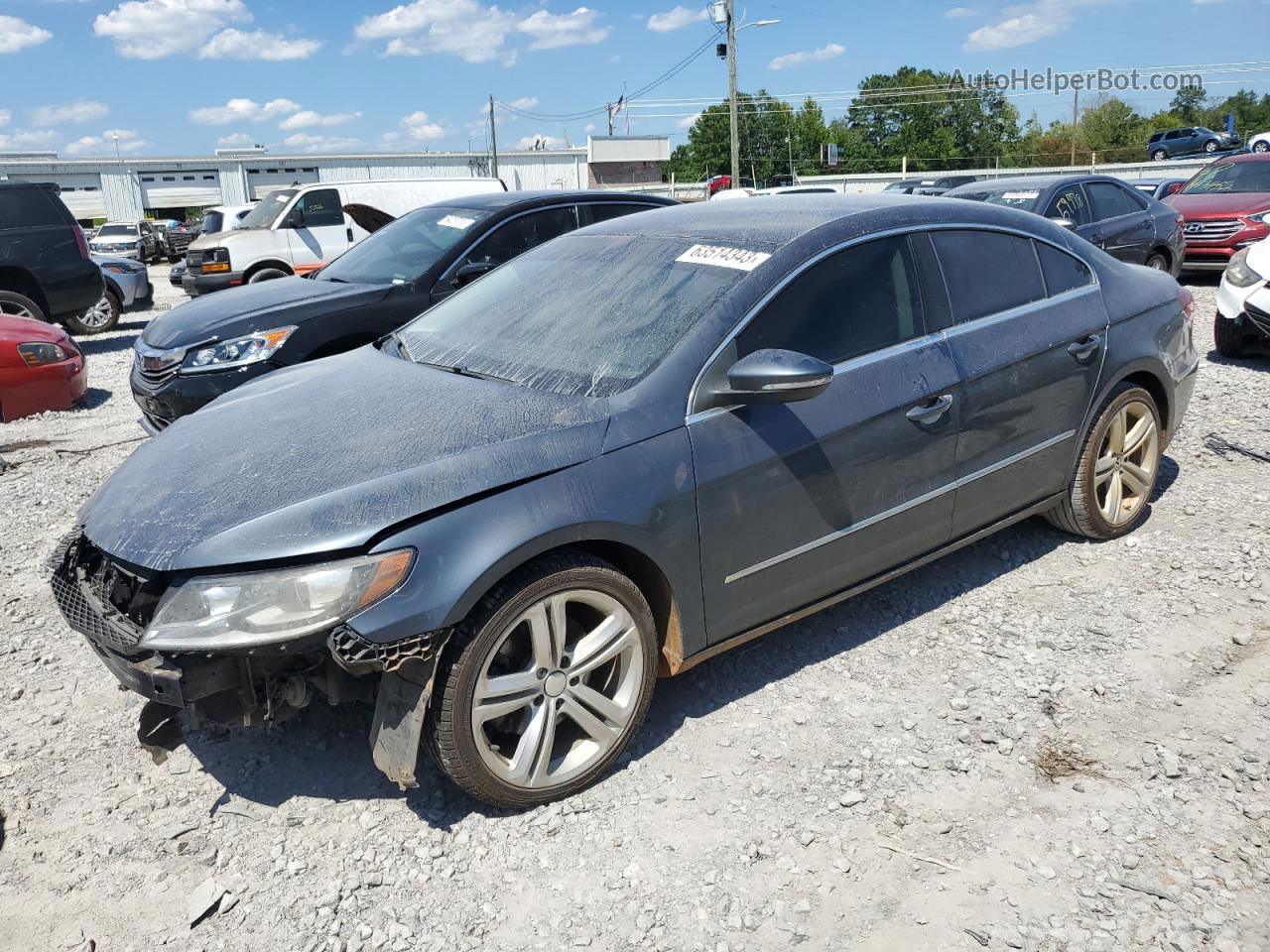 2013 Volkswagen Cc Sport Серый vin: WVWBN7ANXDE509776