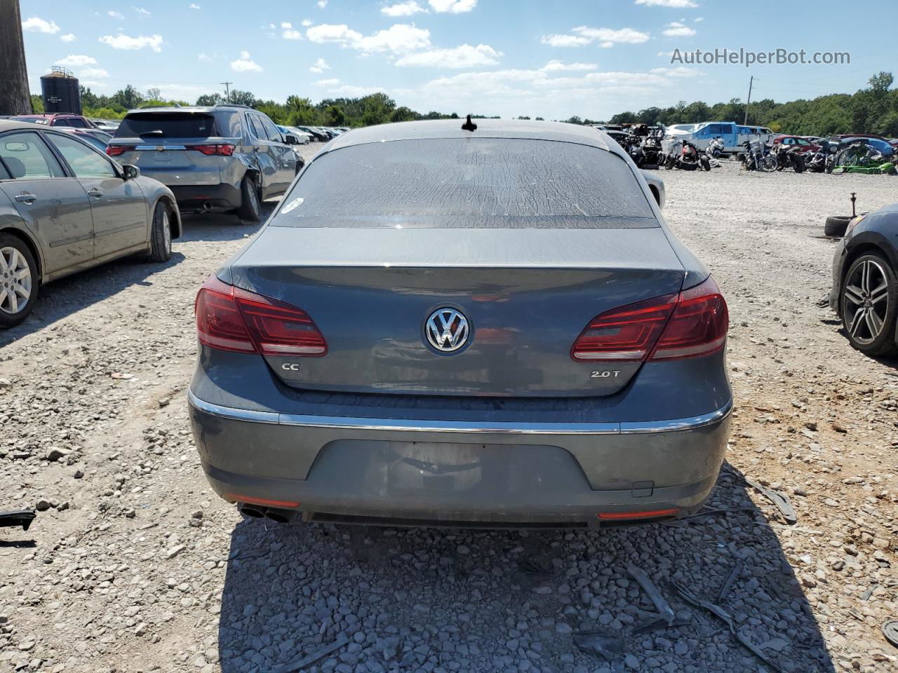 2013 Volkswagen Cc Sport Серый vin: WVWBN7ANXDE509776