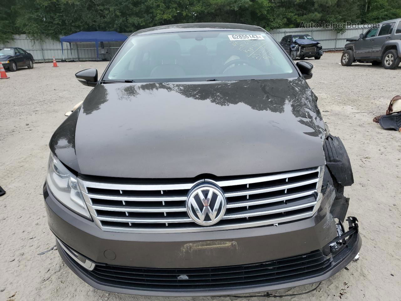 2014 Volkswagen Cc Sport Brown vin: WVWBN7ANXEE506782