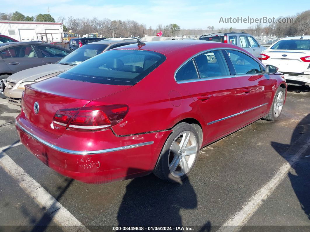 2014 Volkswagen Cc 2.0t Sport Red vin: WVWBN7ANXEE532265