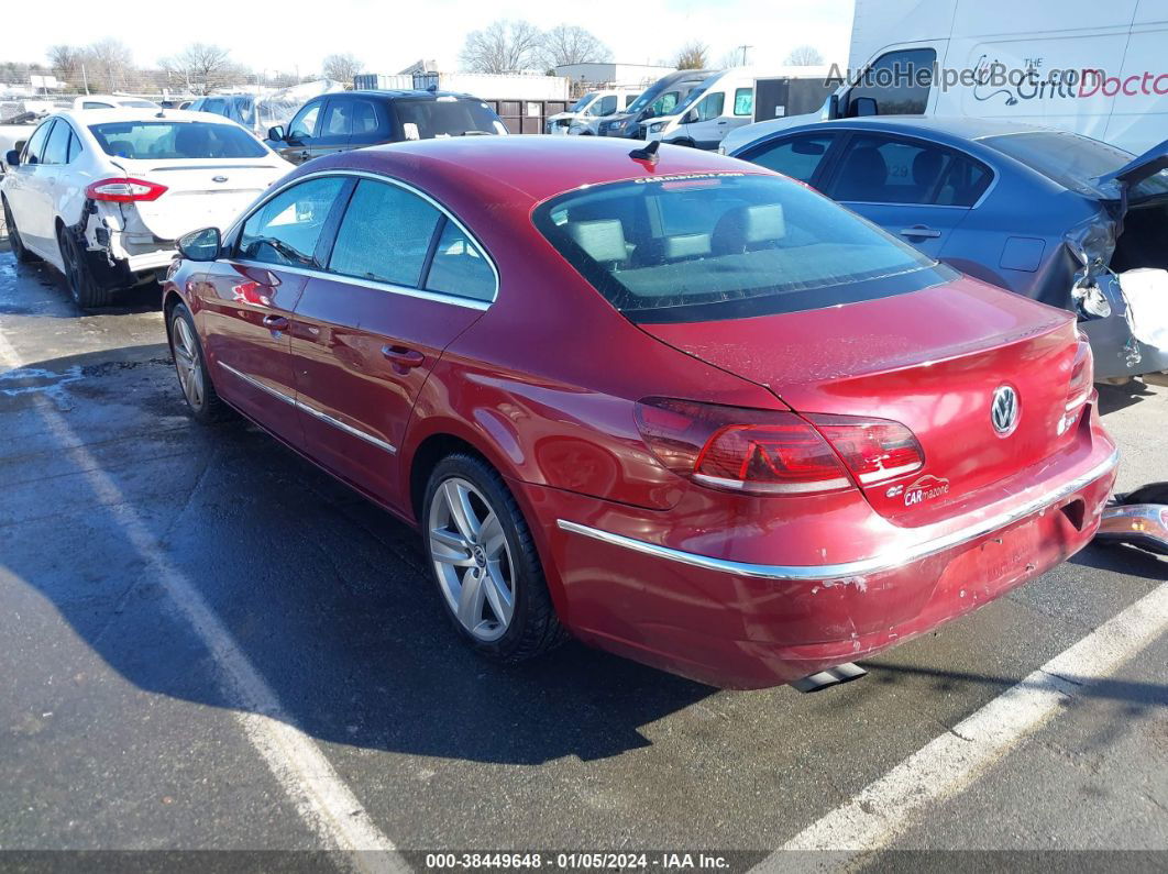 2014 Volkswagen Cc 2.0t Sport Red vin: WVWBN7ANXEE532265