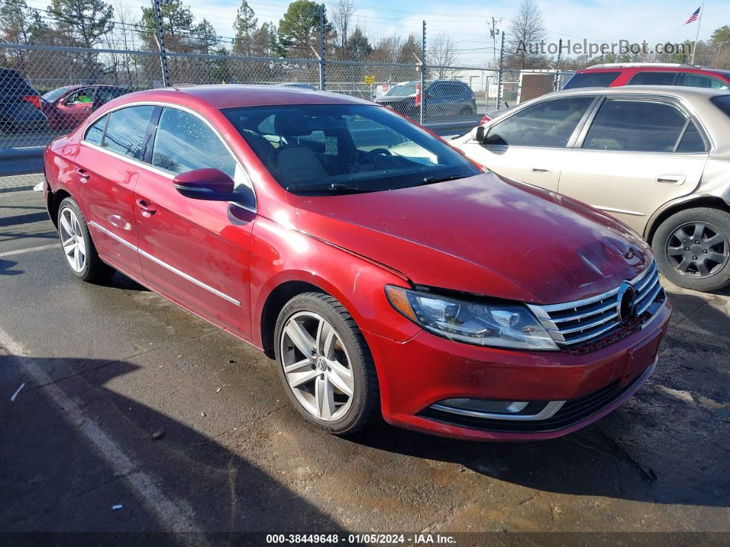 2014 Volkswagen Cc 2.0t Sport Red vin: WVWBN7ANXEE532265