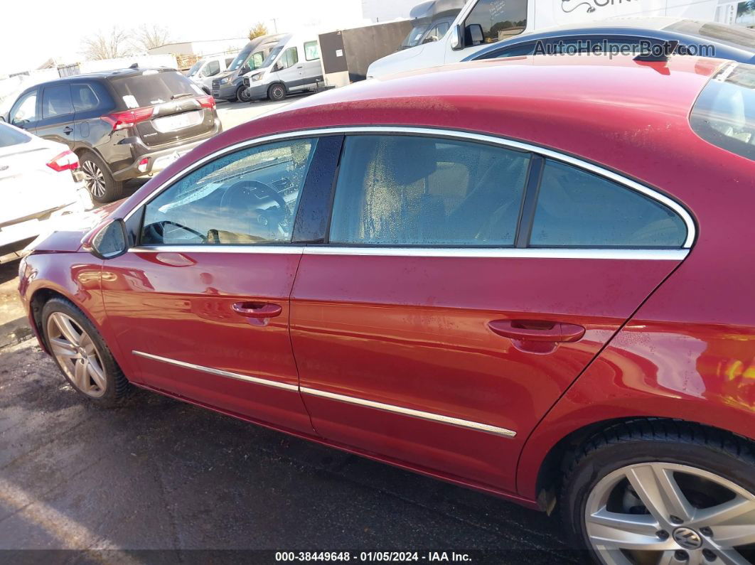 2014 Volkswagen Cc 2.0t Sport Red vin: WVWBN7ANXEE532265