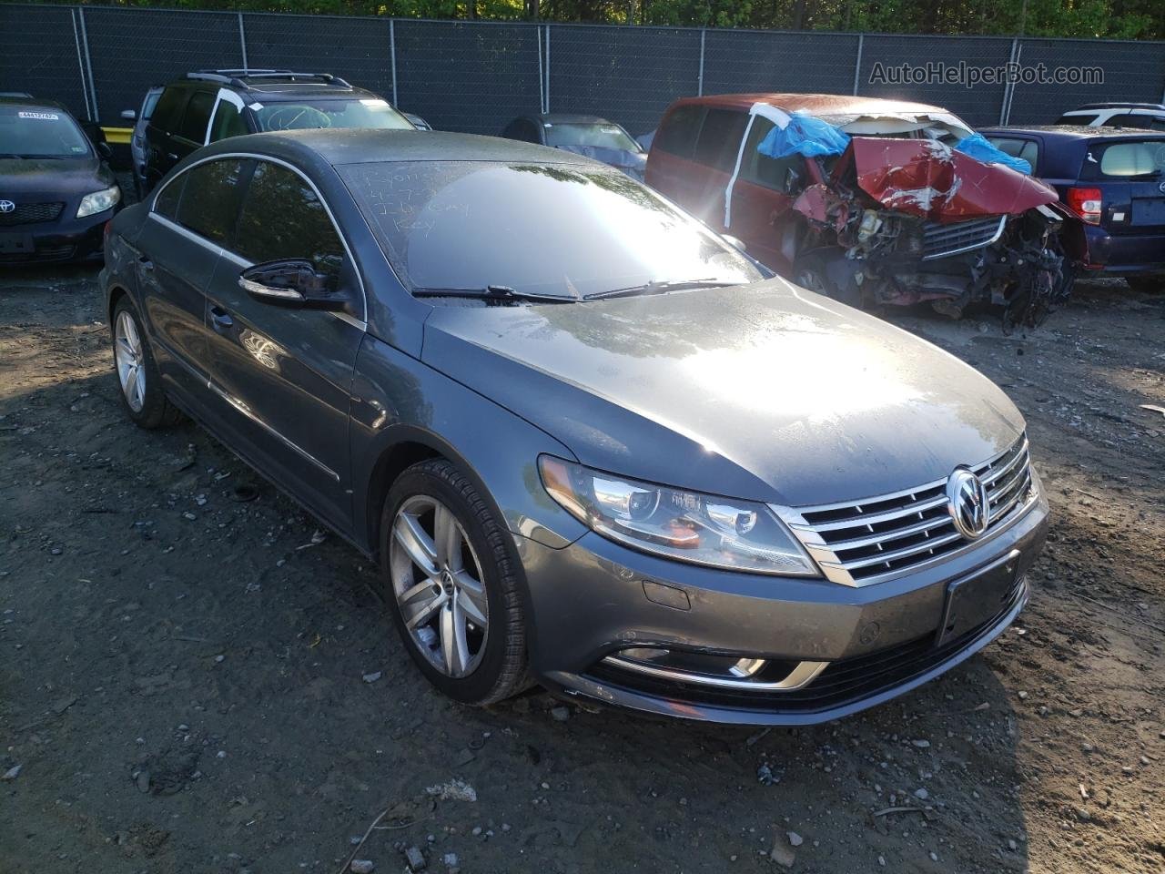 2013 Volkswagen Cc Sport Серый vin: WVWBP7AN0DE511305