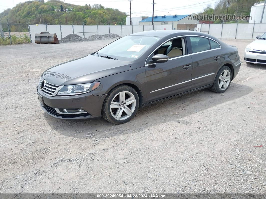 2013 Volkswagen Cc 2.0t Sport Коричневый vin: WVWBP7AN0DE516178