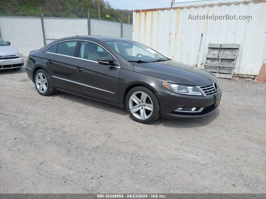 2013 Volkswagen Cc 2.0t Sport Коричневый vin: WVWBP7AN0DE516178