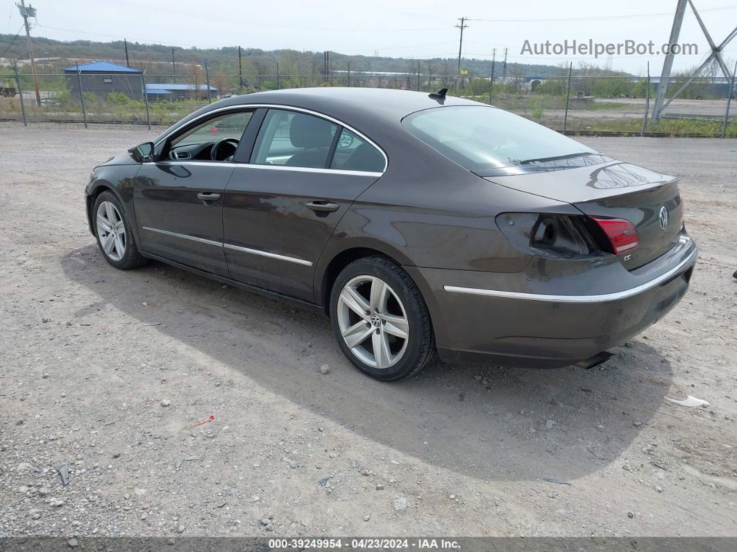 2013 Volkswagen Cc 2.0t Sport Brown vin: WVWBP7AN0DE516178