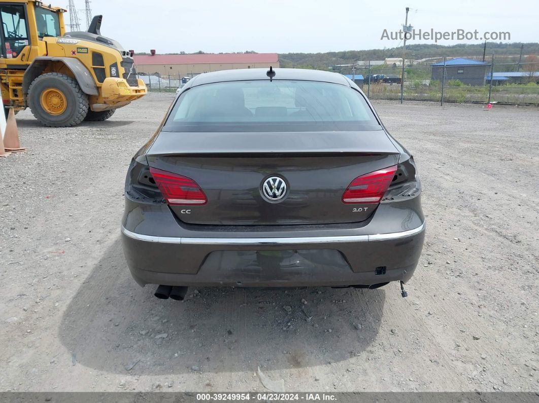 2013 Volkswagen Cc 2.0t Sport Коричневый vin: WVWBP7AN0DE516178